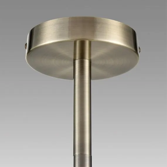 LUMION 8100/8C COMFI LN25 74 бронза/белый металл/стекло Люстра потолочная Е14 8*40W 220V MAVE, изображение 9