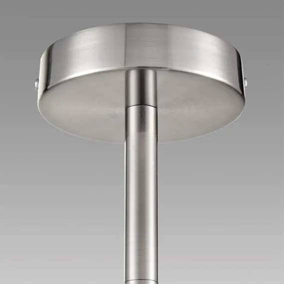 LUMION 8099/8C COMFI LN25 75 никель/белый металл/стекло Люстра потолочная Е14 8*40W 220V MAVE, изображение 9