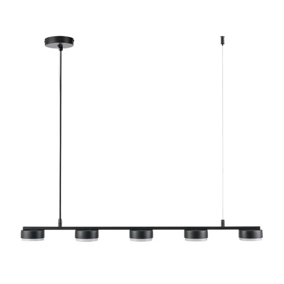 LUMION 8117/5 COMFI LN25 196 черный, металл Подвесной светильник LED GX53 5*7W 220V TORINA