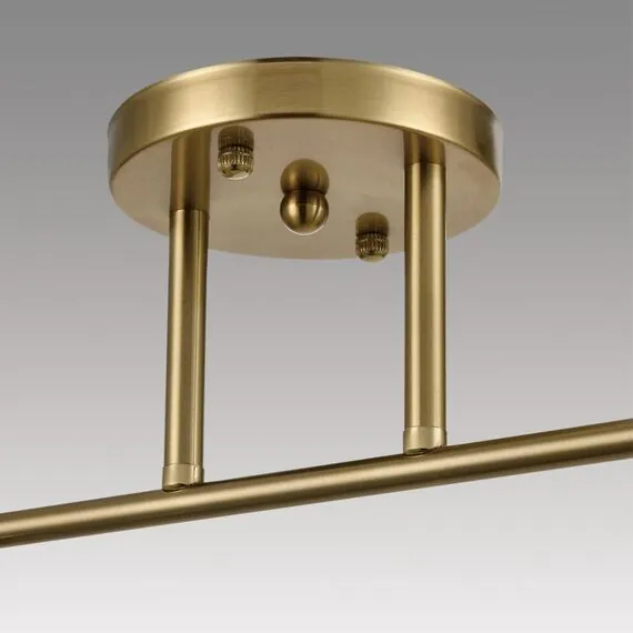 LUMION 8188/2C COMFI LN25 190 латунь/прозрачный, металл/стекло Потолочный светильник E14 2*40W 220V VIVIAN, изображение 9