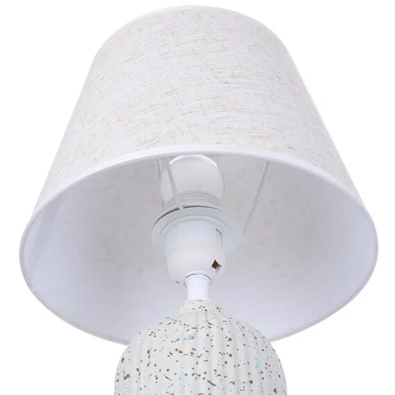 LUMION 8217/1T CLASSI LN25 000 бежевый, керамика/текстиль Настольная лампа Е27 1*60W 220V FANNA, изображение 3