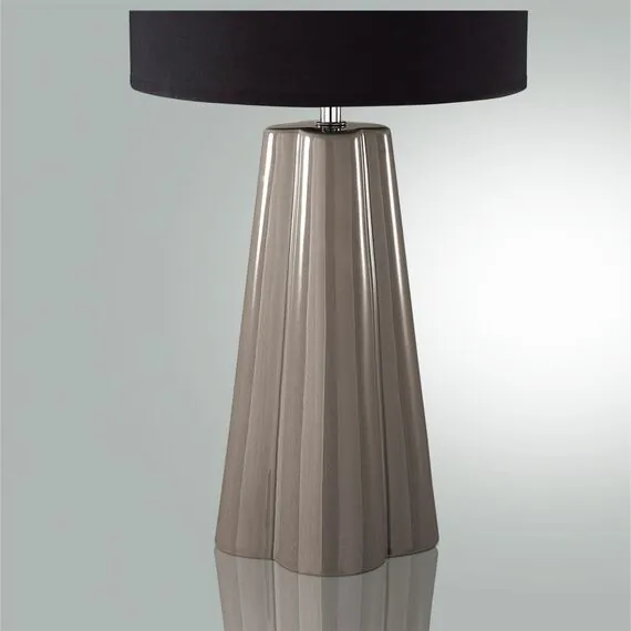 LUMION 8125/1T COMFI LN25 376 черный/серый, керамика/текстиль Настольная лампа E27 1*60W 220V HINAMI, изображение 6