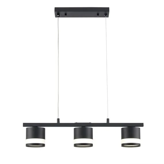 LUMION 8240/3 COMFI LN25 198 черный, металл/акрил Светильник подвесной LED GX53 3*7W 220V LANIKA, изображение 4