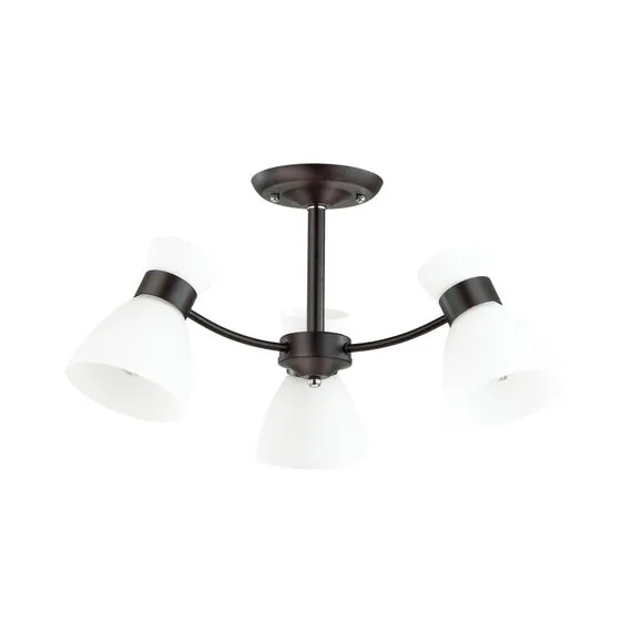 LUMION 4534/3C COMFI LN21 82 черный Люстра потолочная E27 3*60W 220V WILMA