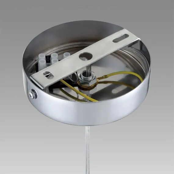 LUMION 8102/1A COMFI LN25 326 хром/прозрачный металл/металл Подвес Е14 1*40W 220V ISHA, изображение 6