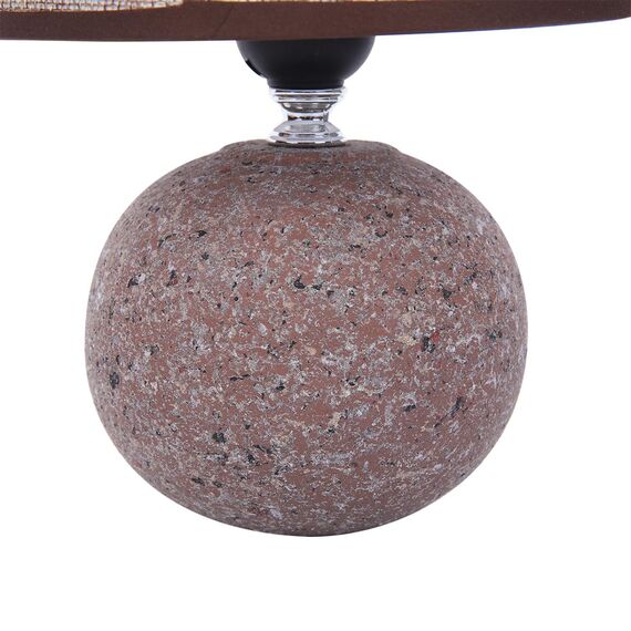 LUMION 8213/1T CLASSI LN25 000 коричневый, керамика/текстиль Настольная лампа Е27 1*60W 220V TAREKA, изображение 6