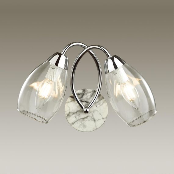 LUMION 4561/2W COMFI LN21 000 хром Бра E14 40W 220V ROMEO, изображение 3