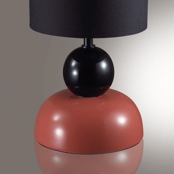 LUMION 8127/1T COMFI LN25 000 коричневый/черный, керамика/текстиль Настольная лампа E27 1*60W 220V OVONA, изображение 6