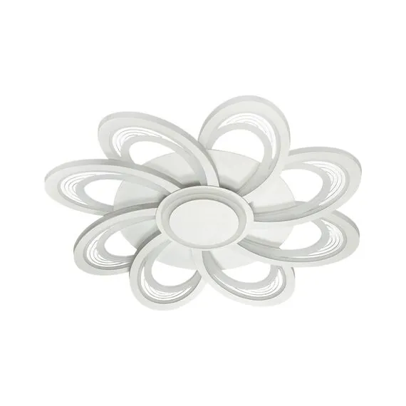 LUMION 8198/95L LEDIO LN25 белый, металл/акрил Потолочный светильник с пультом ДУ 3000-6000К LED 95W 220V MANILA, изображение 6