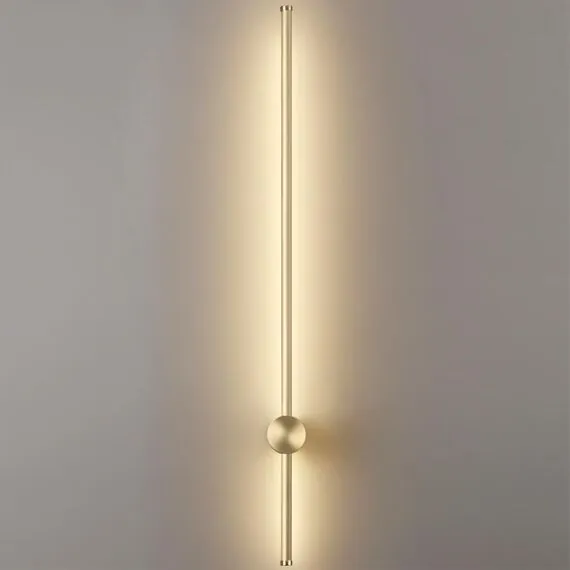 LUMION 5678/12WL LEDIO LN23 347 золотой Настенный светильник LED 12W 3000K 820Лм 220V BRAM, изображение 3