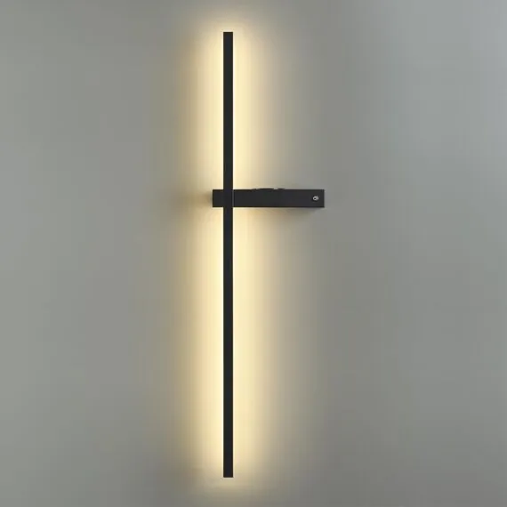 LUMION 5695/9WL LEDIO LN23 000 чёрный Настенный светильник LED 9W 3000K 680Лм 220V BLAKE, изображение 4