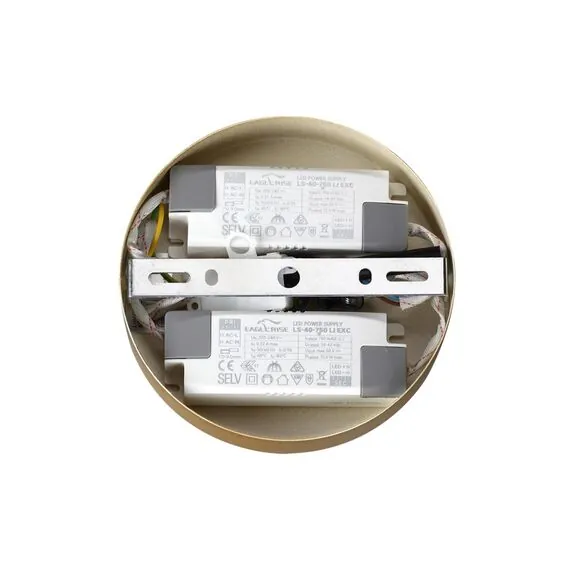 LUMION 6564/60L LEDIO LN25 234 золотой//металл/ Подвесной светильник LED 4000K 60W 220V PARKER, изображение 7