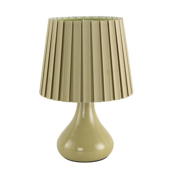 LUMION 8183/1T COUNTY LN25 000 оливковый, керамика/текстиль Настольная лампа E14 1*40W 220V NAINA