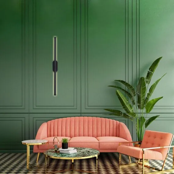 LUMION 5609/10WL LEDIO LN23 354 черный Настенный светильник LED 10W 4000К 525Лм 220V BRIELLE, изображение 3