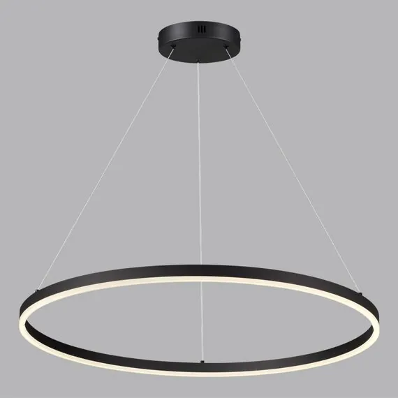 LUMION 6530/67L LEDIO LN23 214 чёрный Светильник подвесной LED 67W 3000-6000K 2982Лм 220V ECHO, изображение 3