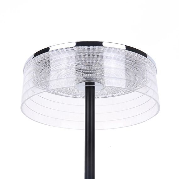 LUMION 8203/1TL LEDIO LN25 393 серебро/черный/прозрачный, металл/акрил Настольная лампа LED 7W 400К 220V SATIANA, изображение 5