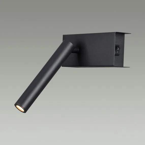 LUMION 5638/3WL LEDIO LN23 344 чёрный Бра LED 3W 3000K 140Лм 220V MANNY, изображение 3