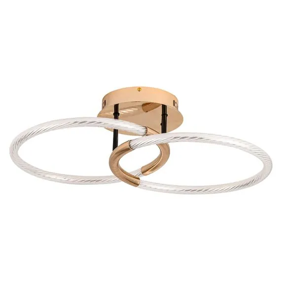 LUMION 6545/61CL LEDIO LN23 000 золотой, черный Люстра потолочная LED 33W 3000-6000K 4051Лм 220V LARA