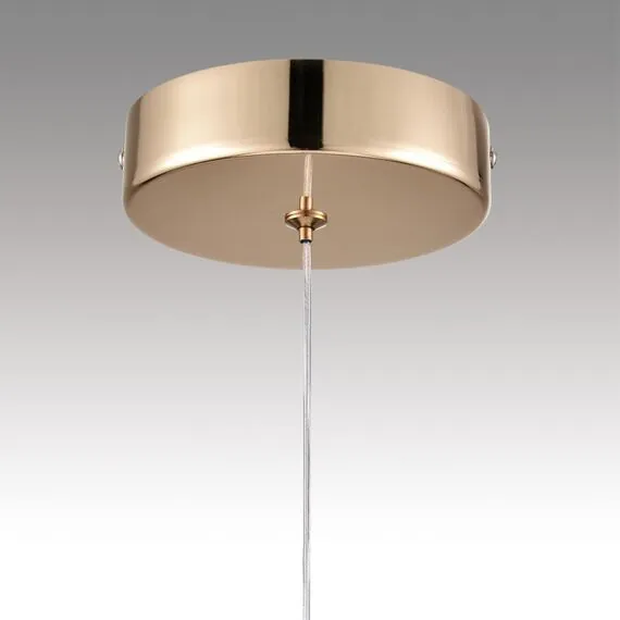 LUMION 8083/1A LEDIO LN25 320 золото/прозрачный, металл/акрил Подвесной светильник LED 1*3W 220V RIMINI, изображение 9