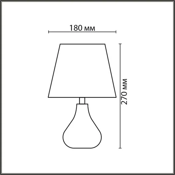 LUMION 8185/1T COUNTY LN25 000 бордовый, керамика/текстиль Настольная лампа E14 1*40W 220V NAINA, изображение 2