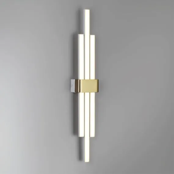 LUMION 5685/18WL LEDIO LN23 350 золотой, белый Настенный светильник LED 18W 3000K 1350Лм 220V TOVE, изображение 3