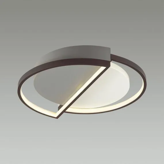 LUMION 5240/64CL LEDIO LN23 243 белый, черный, серый Люстра потолочная диммир. с ДУ LED 64W 4224Лм 220V TARO, изображение 4