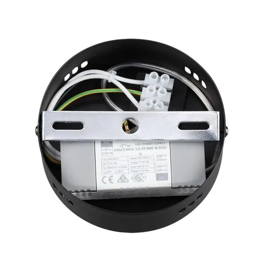 LUMION 6556/15L LEDIO LN25 237 черный/дымчатый/металл/акрил, стекло Подвес LED 15W 4000К 220V TRENDY, изображение 6