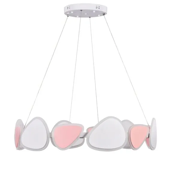 LUMION 5612/99L LEDIO LN23 154 белый, розовый Люстра LED диммир. с ДУ 116W 3000-6000К 9576Лм 220V KUMIKO