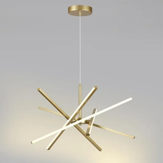 LUMION 6564/60L LEDIO LN25 234 золотой//металл/ Подвесной светильник LED 4000K 60W 220V PARKER, изображение 5