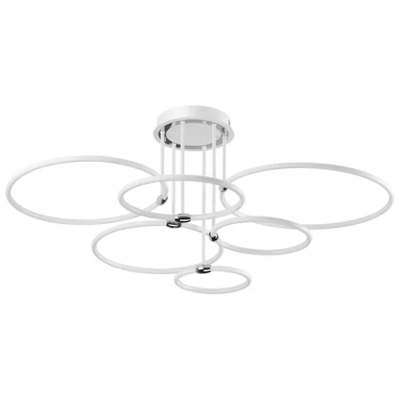 LUMION 5282/99CL LEDIO LN23 226 белый, хром Люстра потолочная LED 156W 3000-6000K 9899Лм 220V URSULA