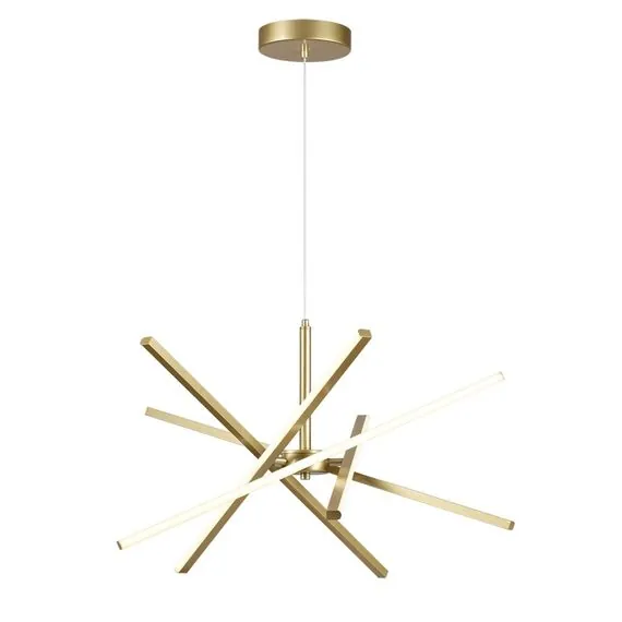LUMION 6564/60L LEDIO LN25 234 золотой//металл/ Подвесной светильник LED 4000K 60W 220V PARKER, изображение 6