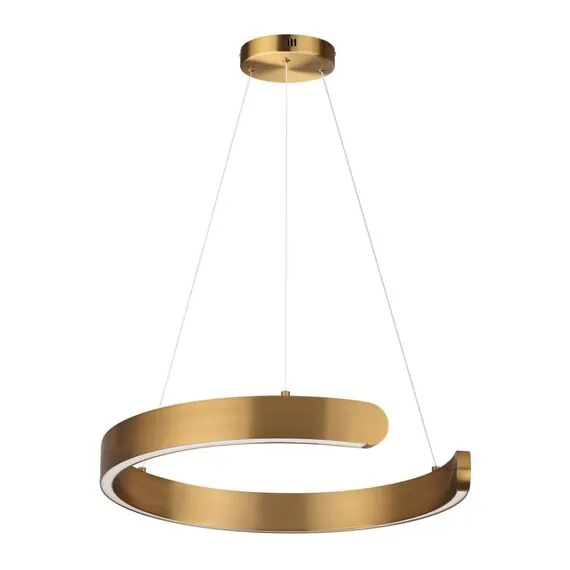 LUMION 6535/28L LEDIO LN23 224 латунь Светильник подвесной LED 28W 3000-6000K 1240Лм 220V INDIE