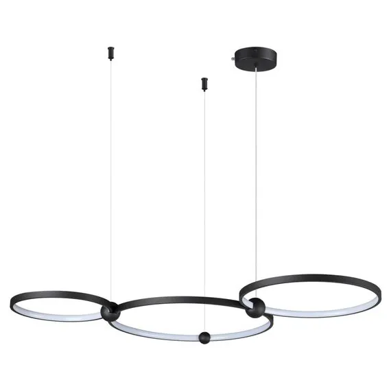 LUMION 6533/85L LEDIO LN23 222 чёрный Светильник подвесной LED 85W 3000-6000K 3649Лм 220V DIEGO