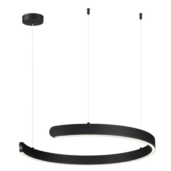 LUMION 6534/43L LEDIO LN23 223 чёрный Светильник подвесной LED 43W 3000-6000K 1758Лм 220V INDIE, изображение 3