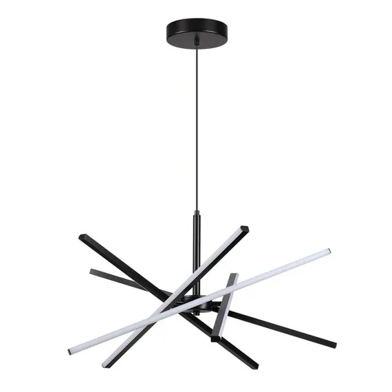 LUMION 6563/60L LEDIO LN25 234 черный//металл/ Подвесной светильник 4000K LED 60W 220V PARKER