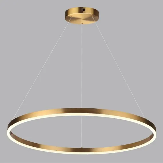 LUMION 6531/67L LEDIO LN23 215 латунь Светильник подвесной LED 67W 3000-6000K 2982Лм 220V ECHO, изображение 3