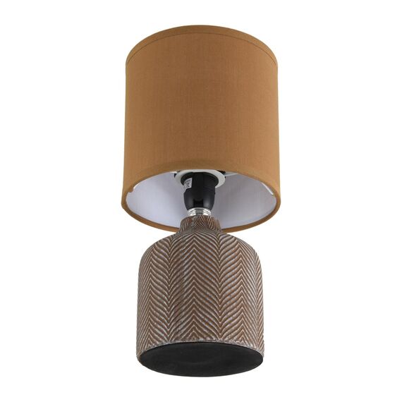 LUMION 8175/1T COUNTY LN25 000 коричневый, керамика/текстиль Настольная лампа E14 1*40W 220V ININA, изображение 3