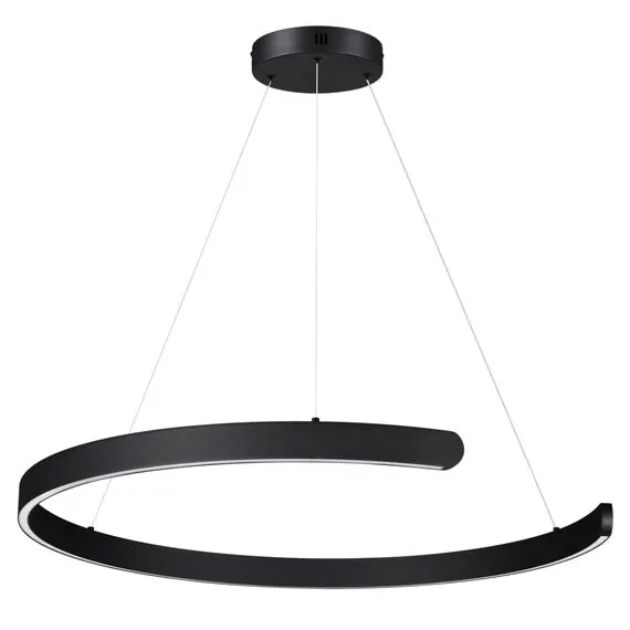 LUMION 6534/57L LEDIO LN23 223 чёрный Светильник подвесной LED 57W 3000-6000K 2019 Лм 220V INDIE