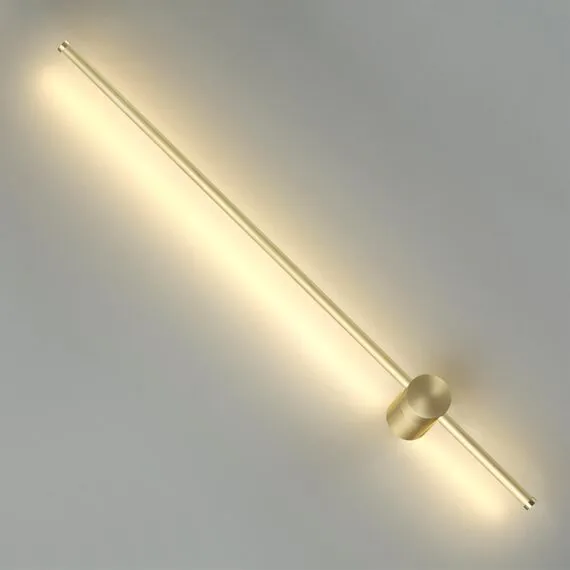 LUMION 5678/12WL LEDIO LN23 347 золотой Настенный светильник LED 12W 3000K 820Лм 220V BRAM, изображение 4