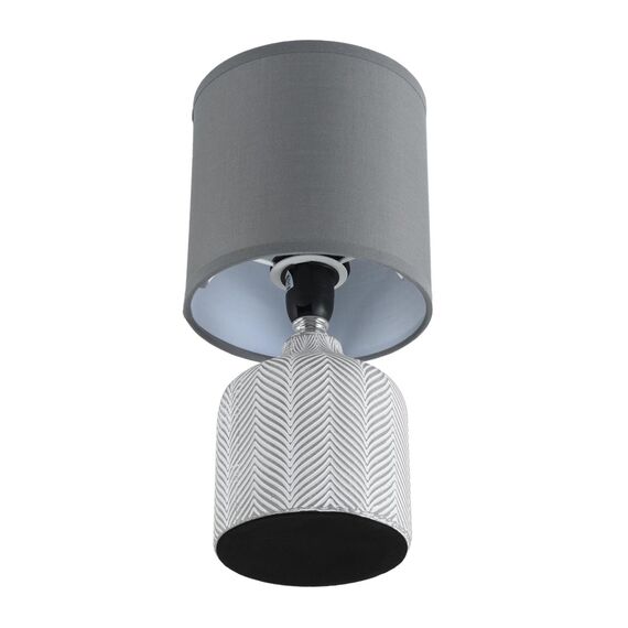 LUMION 8176/1T COUNTY LN25 000 серый, керамика/текстиль Настольная лампа E14 1*40W 220V ININA, изображение 3