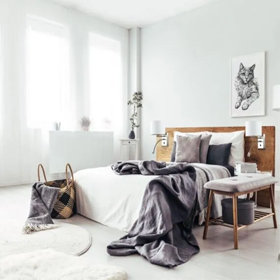 LUMION 3745/2F MODERNI LN19 128 никель/белый, металл/текстиль Торшер E27 2*60W 220V NIKKI, изображение 4