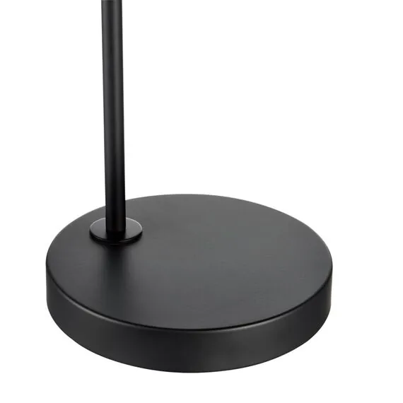 LUMION 8037/1T MODERNI LN25 363 черный/серый/золотой, металл/текстиль Настольная лампа Е27 60W 220V ELSA, изображение 4