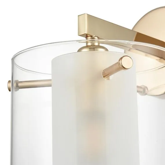 LUMION 6587/1W MODERNI LN25 91 золото/прозрачный, металл/стекло Бра E14 1*40W 220V VERDI, изображение 6
