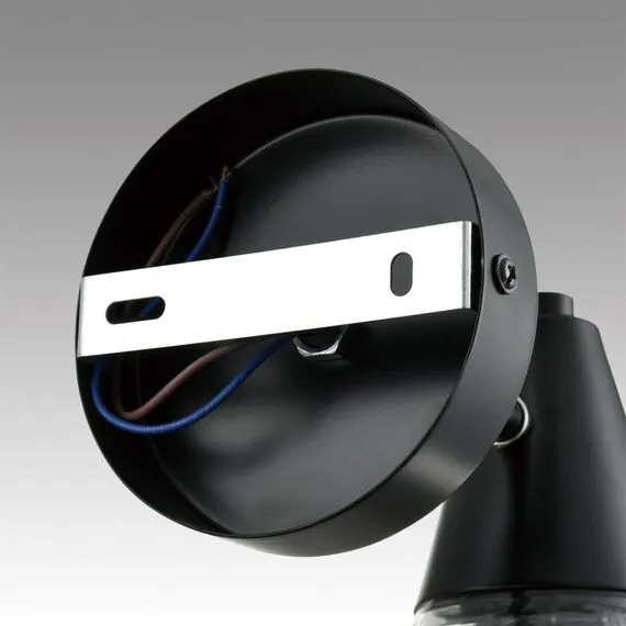 LUMION 6595/1W MODERNI LN25 183 черный/прозрачный, металл/стекло Бра E27 1*60W 220V CORNE, изображение 5