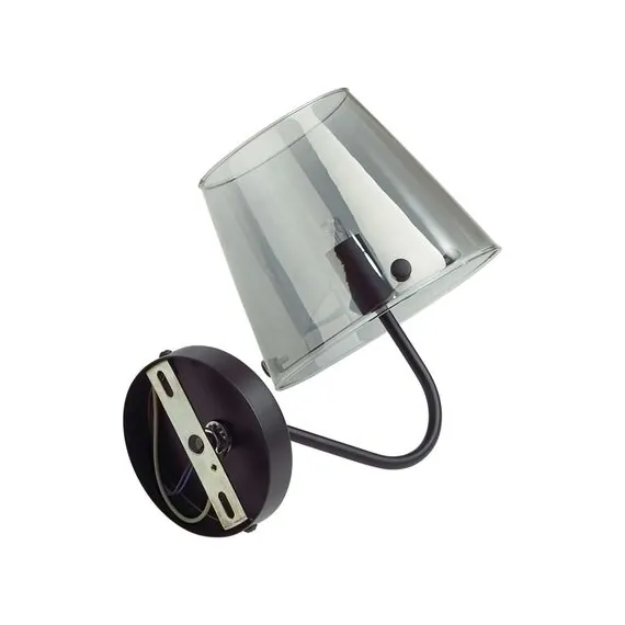 LUMION 6570/1W MODERNI LN25 103 черный/дымчатый/металл/стекло Бра G9 1*20W 220V SMOKY, изображение 3