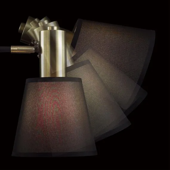 LUMION 3638/1W MODERNI LN19 182 черный Бра E14 40W 220V MARCUS, изображение 5