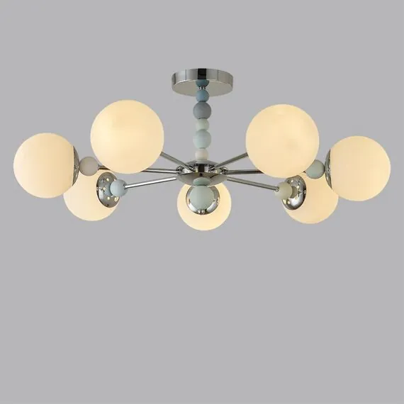 LUMION 6525/7C MODERNI LN23 290 хром Люстра потолочная E14 7*40W 220V SUNDAY, изображение 3