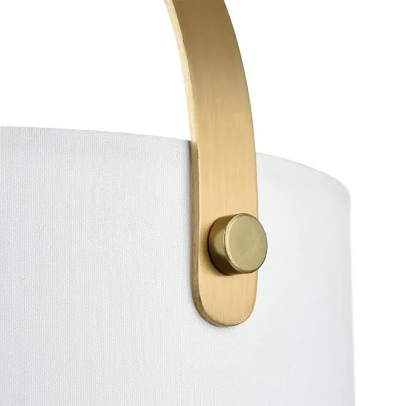 LUMION 6593/3A MODERNI LN25 324 латунь/белый, металл/текстиль, стекло Подвес E14 3*40W 220V JANE, изображение 7