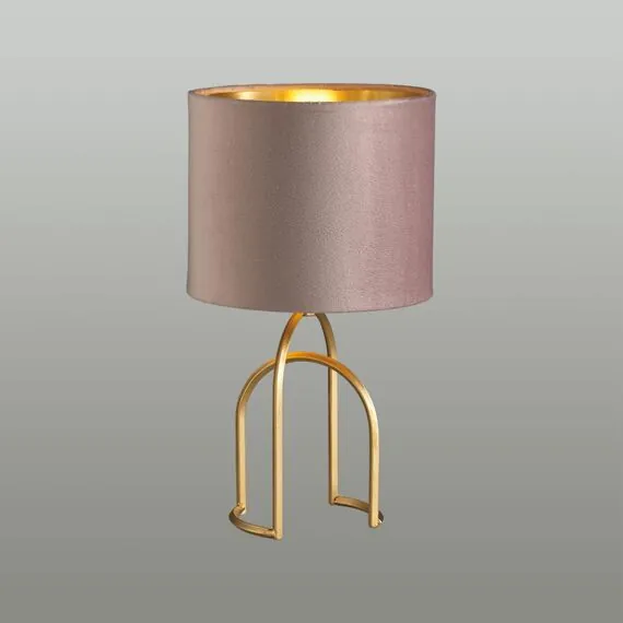LUMION 5661/1T MODERNI LN23 389 матовое золото, розовый Настольная лампа E14 40W 220V STACY, изображение 3