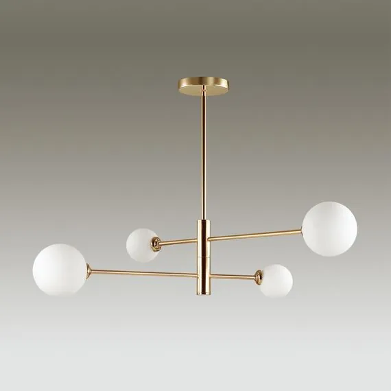 LUMION 4418/4C MODERNI LN19 114 золотой Люстра на штанге G9 4*40W 220V ESTELLE, изображение 3